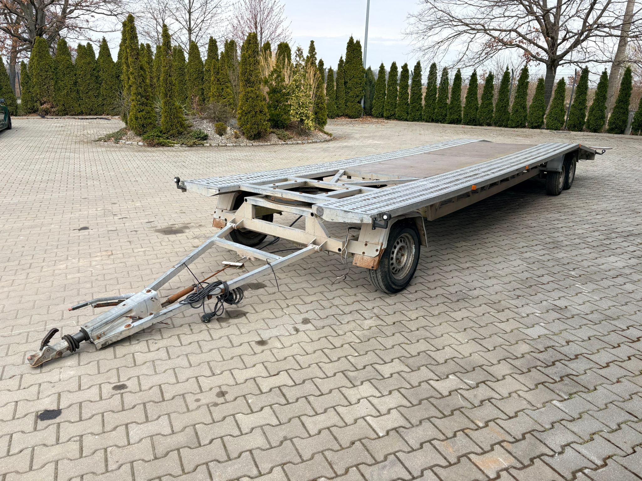 SAM PRZYCZEPA LAWETA